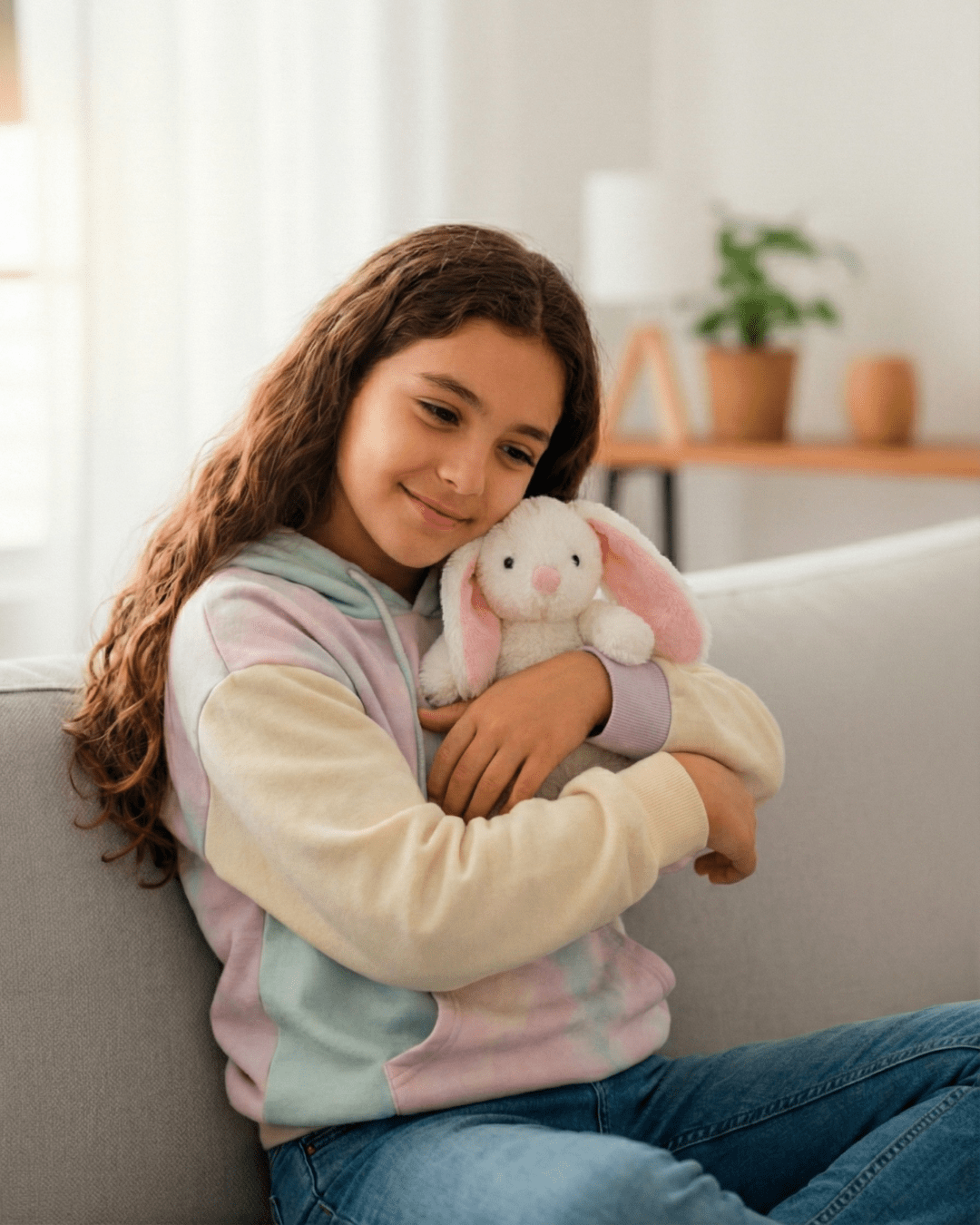 Peluche térmico de conejo Bunny Termofriend para microondas con lavanda - vista 7