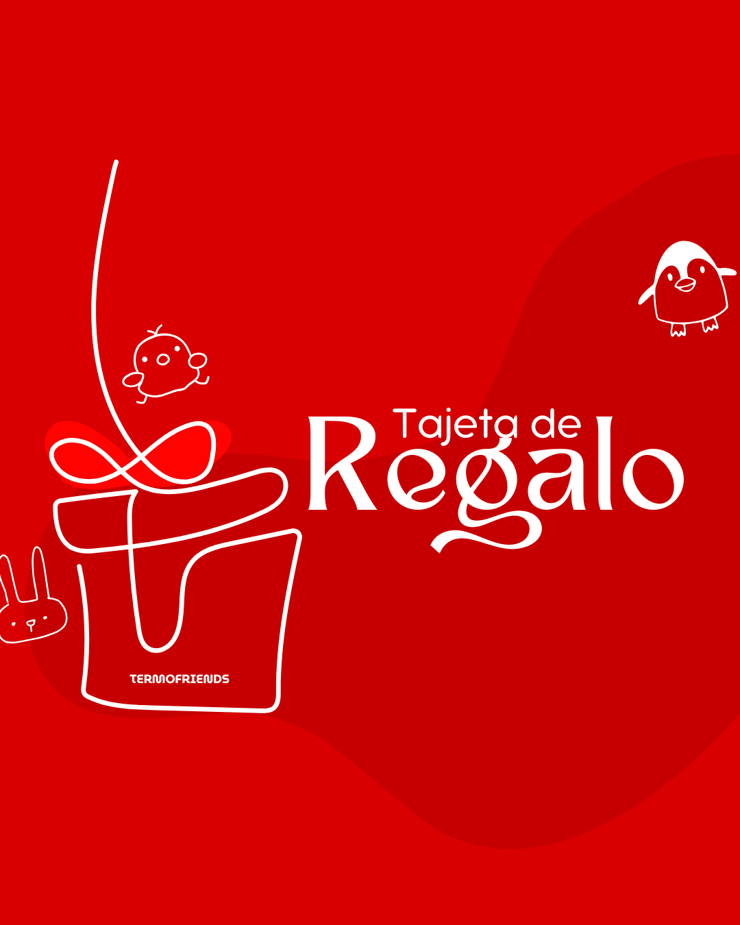 Tarjeta de regalo digital Termofriends para canjear por peluches térmicos