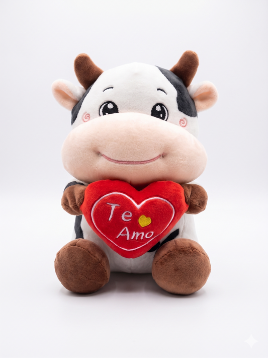 Vaquita Valentín Termofriend - Peluche Térmico de Vaca con Lavanda